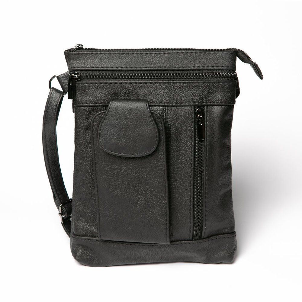 Leather bag cross body NEW 80's inspired